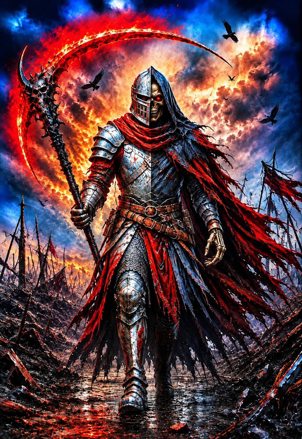 Vibrant Noble Knight