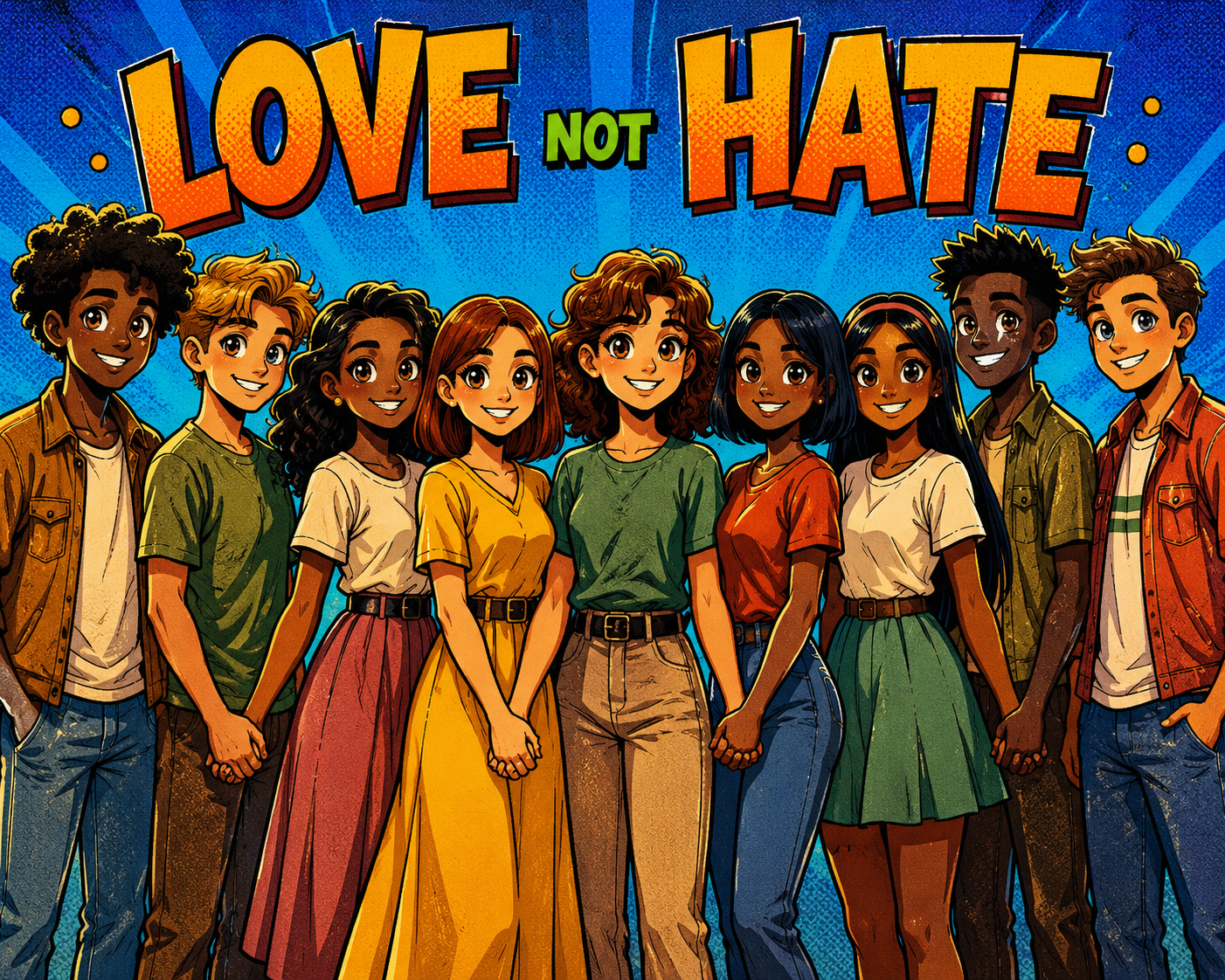 LOVE not HATE